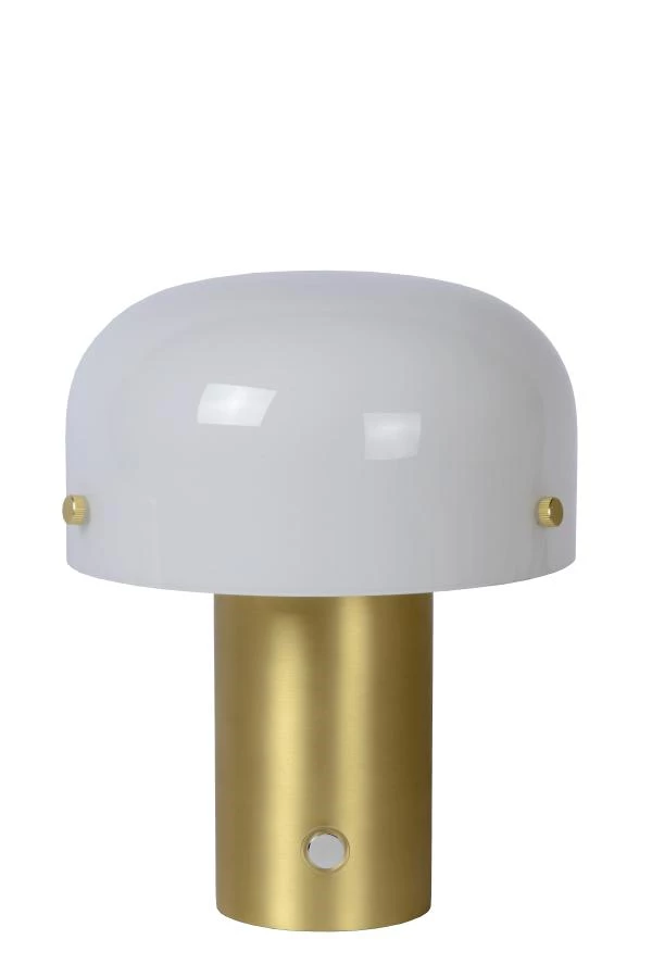 Lucide TIMON - Lámpara de mesa - 1xE14 - Oro mate / Latón - apagado